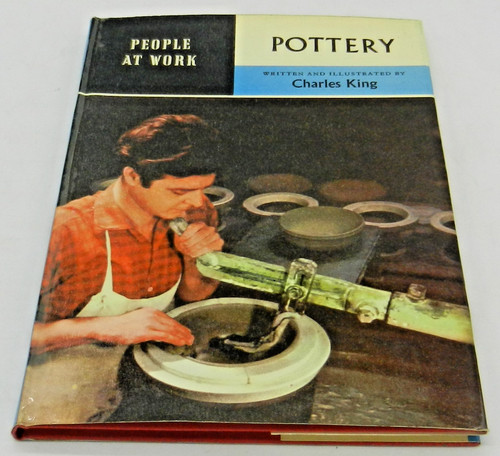 Vintage pottery people work - pottery,